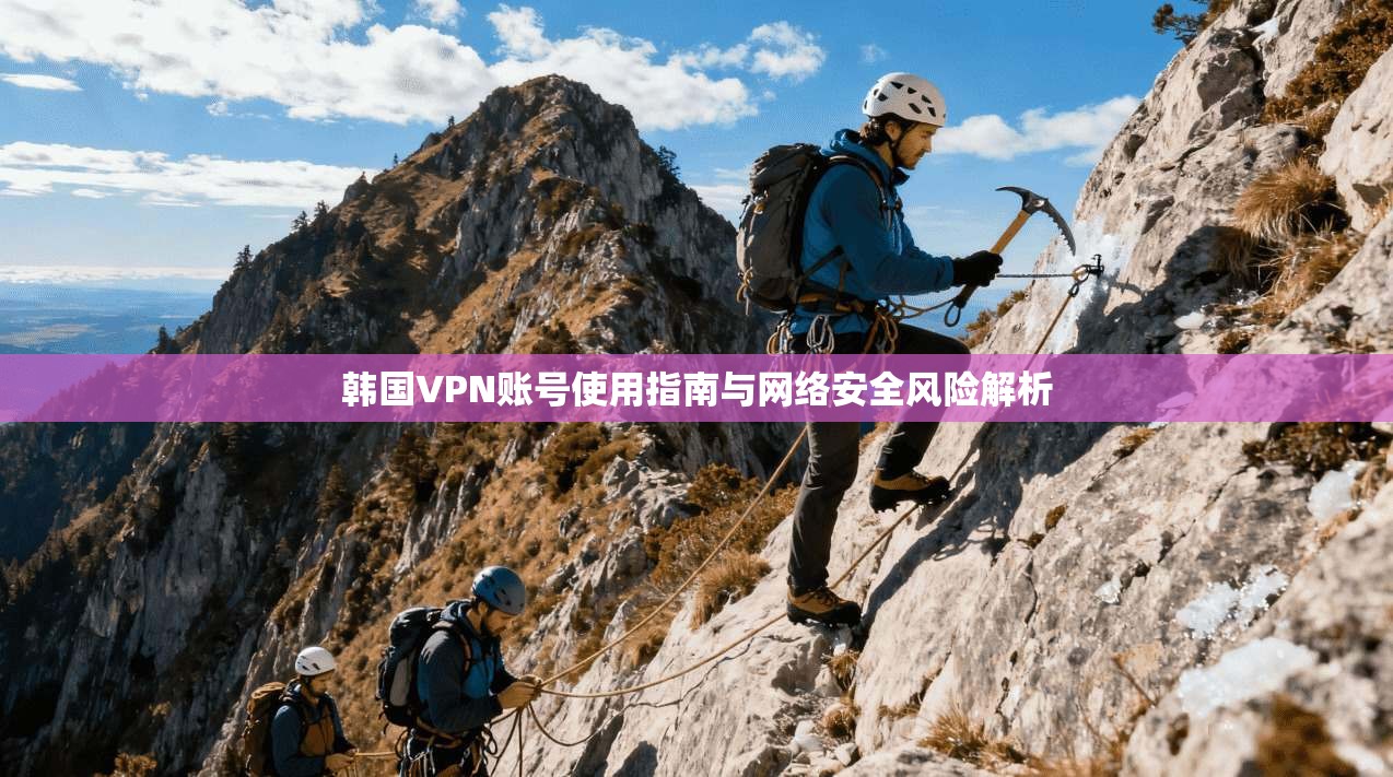 韩国VPN账号使用指南与网络安全风险解析 韩国VPN账号使用指南与网络安全风险解析