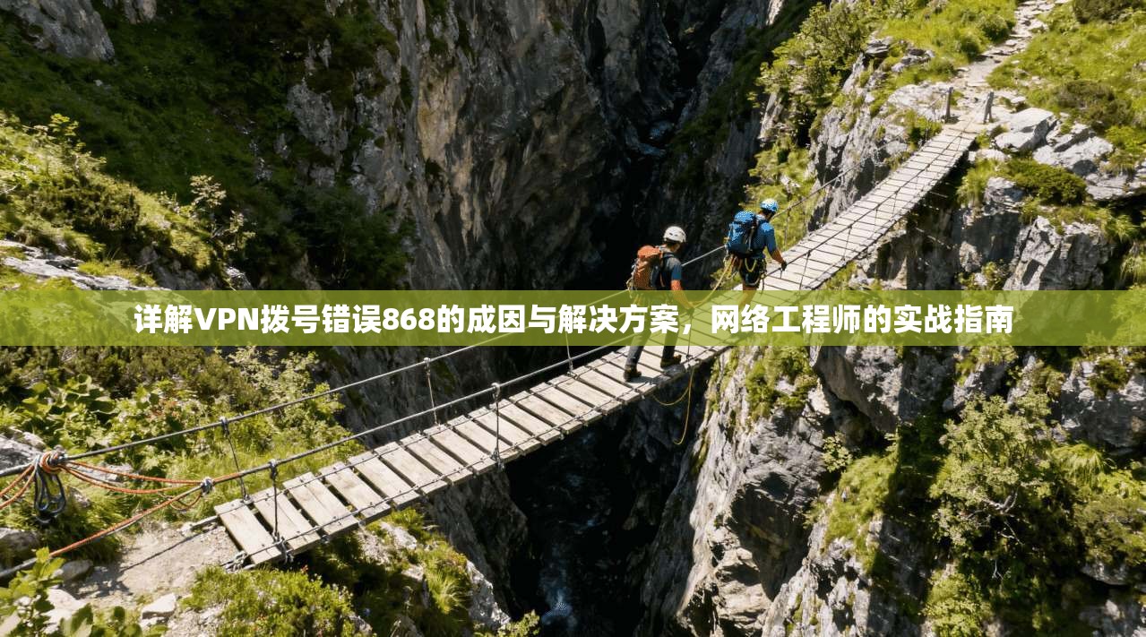 详解VPN拨号错误868的成因与解决方案,网络工程师的实战指南 详解VPN拨号错误868的成因与解决方案,网络工程师的实战指南